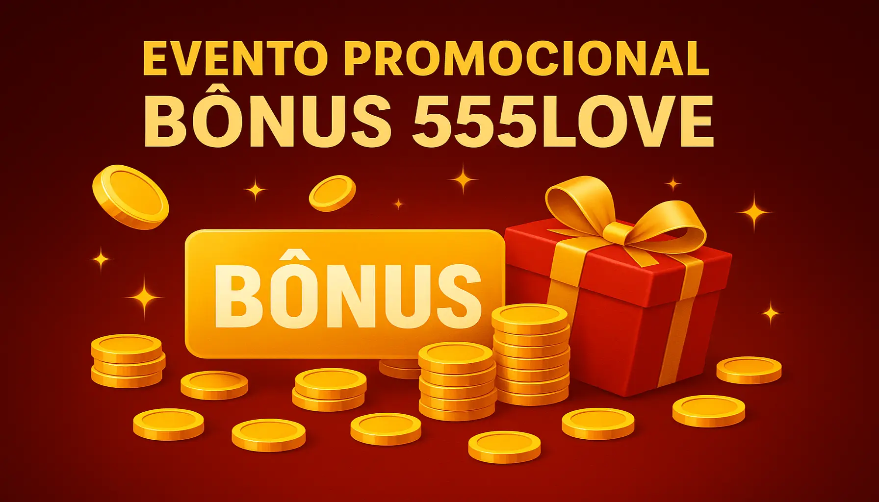 O bônus promocional 555LOVE é uma ótima maneira de começar sua aventura
