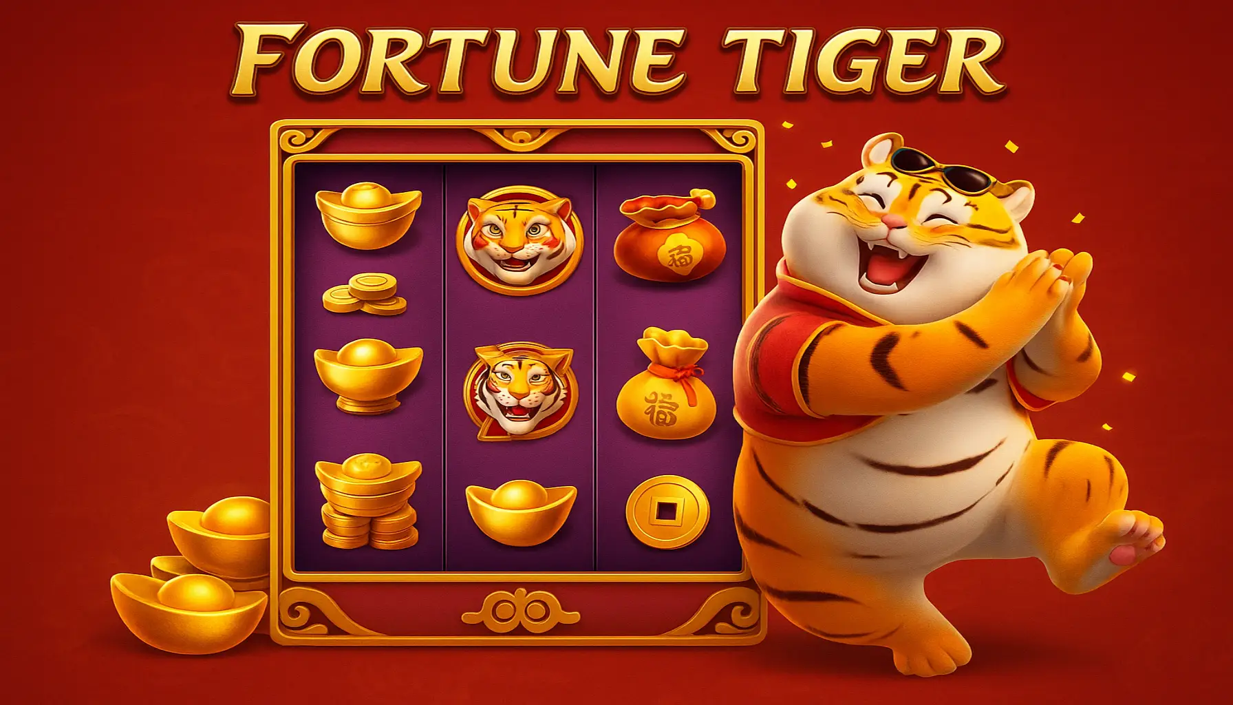 Fortune Tiger é um jogo imperdível no 555LOVE Casino