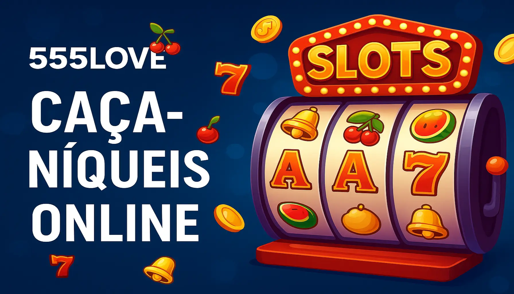 Explore o mundo das slot machines no 555LOVE Casino